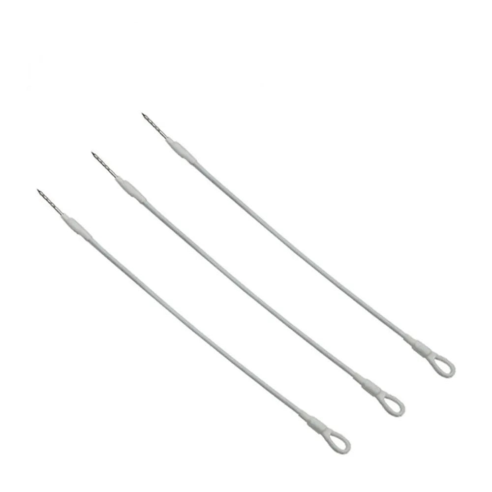 Lanyard With Pin End (6", WHITE) Pack of 500