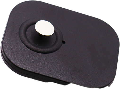 RF 4.7MHz Rectangular Mini Security Tag with Pins (8.2MHz, Black) - Pack of 500 - CLEARANCE