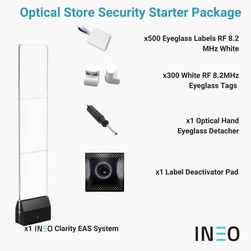 INEO Clarity EAS System - Optical Store Security Starter Package