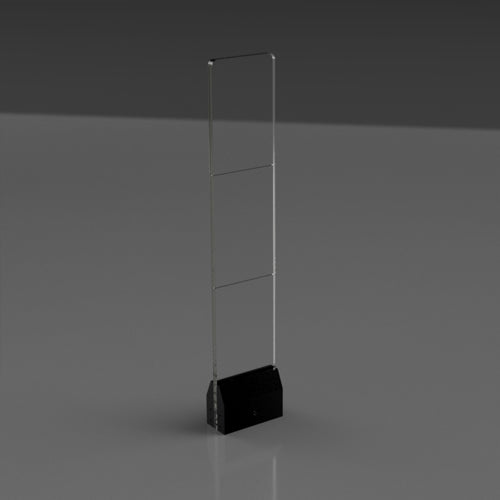 Flashgate Clarity acrylic Electronic Article Surveillance (EAS) system use to prevent shoplifting and theft at retail stores