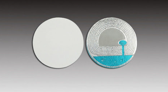White Round 40mm Label (1000/roll, 8.2MHz)