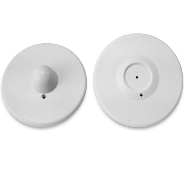 RF 4.7MHz UFO 55mm Security Tag (White) Pack of 500 - CLEARANCE