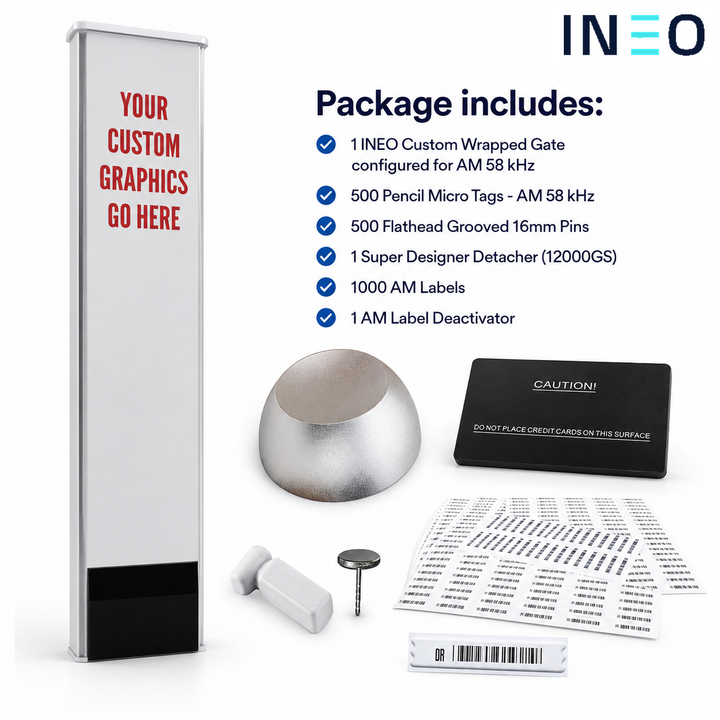 INEO AM 58 kHz Clothing Store Starter Package